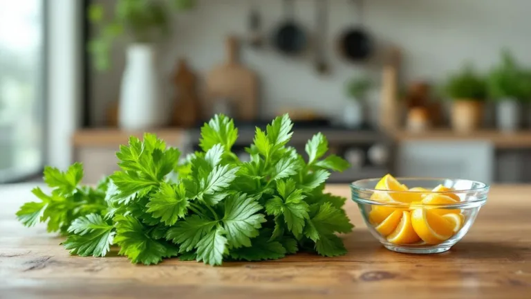 A chef reveals which kitchen herb eliminates odors in minutes without chemicals
