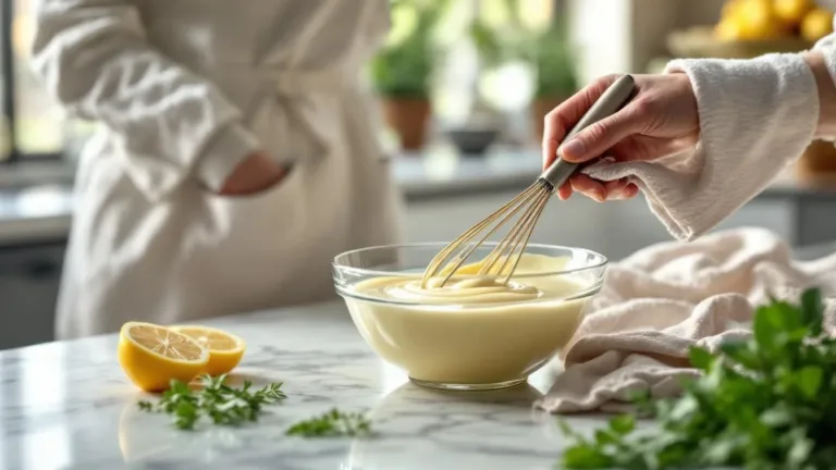 A chef reveals why the dish towel trick perfects your mayonnaise