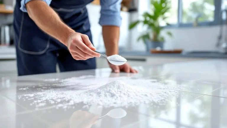 A cleaning expert reveals why a single spoonful of this pantry powder makes tile floors look freshly installed
