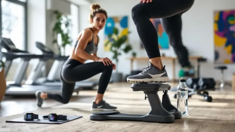 A fitness trainer reveals how to lose holiday weight with a compact mini stepper that combines cardio and muscle training