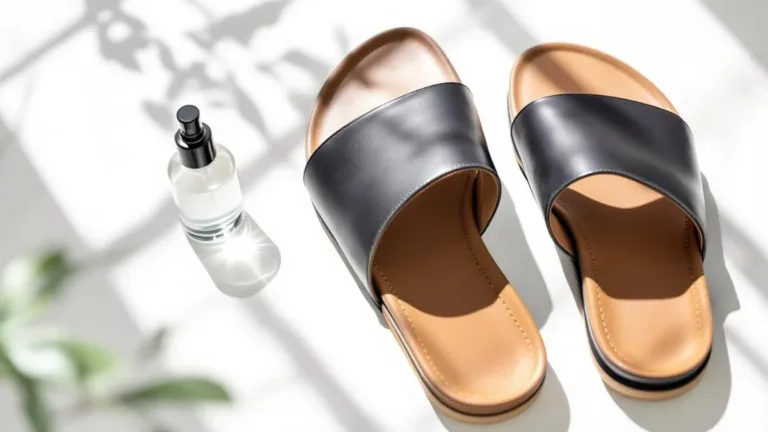A shoe expert reveals the simple trick that makes footprint marks on sandals disappear