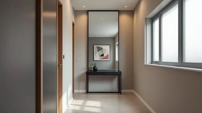 A stylist reveals why one mirror placement makes any hallway look twice as long