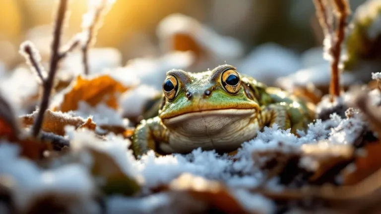 A wildlife expert reveals why you should never move a frog you find in winter