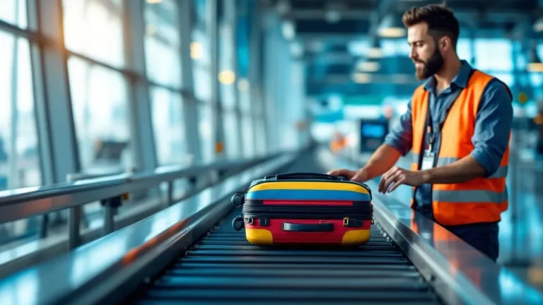 An airport worker reveals the trick to make your suitcase come off the belt first