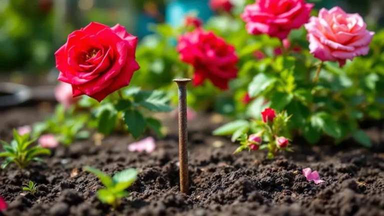 Forget expensive fertilizers—why old-time gardeners buried a rusty nail under roses