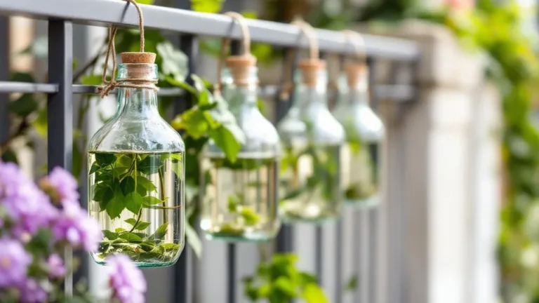 Home experts reveal why hanging vinegar bottles on balconies can backfire
