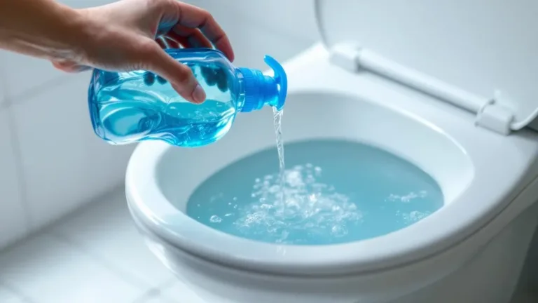 How adding a dash of dish soap to your toilet can make a big difference