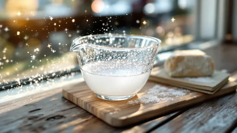 I added one spoonful of this to my cleaning water, my windows stayed spotless for months