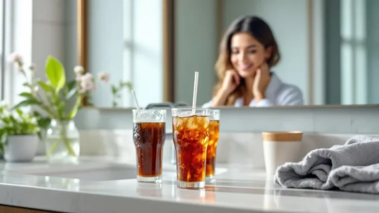 I avoided these 3 drinks for 30 days, my skin aging completely slowed down