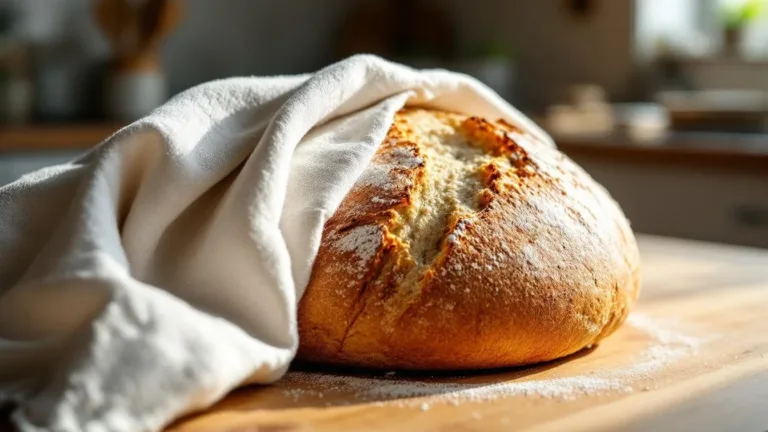I kept my bread fresh for days using this simple kitchen towel trick