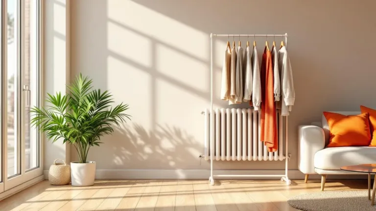 I stopped drying clothes near radiators for 2 weeks, my home dust disappeared