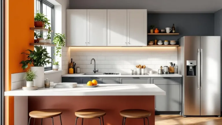 I swapped my dining table for a breakfast bar, my small kitchen finally works