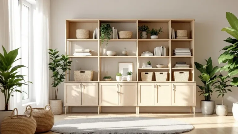 I tried this Scandinavian storage hack, my home feels brighter and smoother