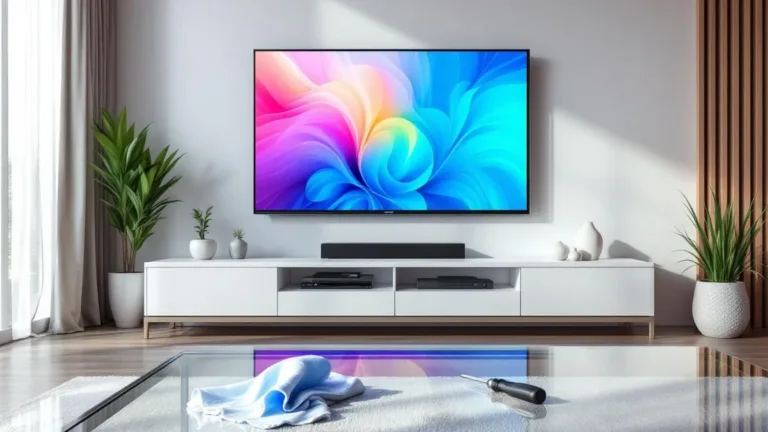 I tried this quick method to restore my TV screen, and it’s like new again