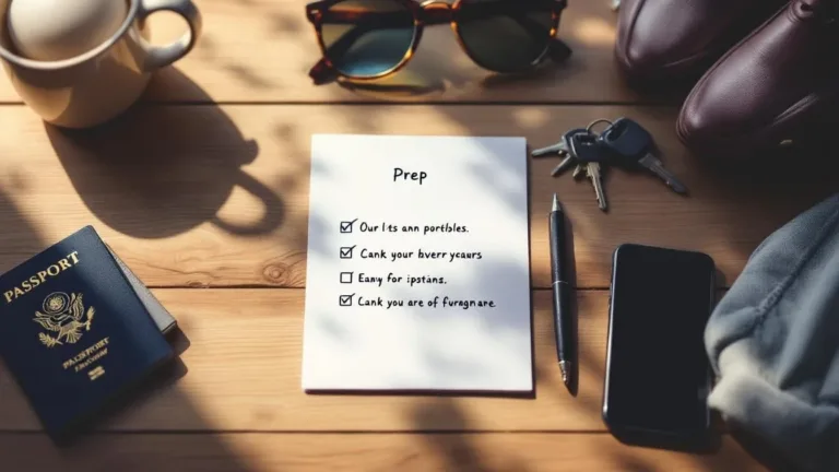 Neither apps nor sticky notes, this five-item checklist prevents forgotten items before trips
