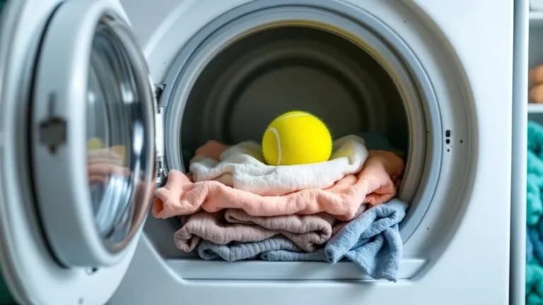 Neither fabric softener nor dryer sheets, this tennis ball trick transforms your laundry