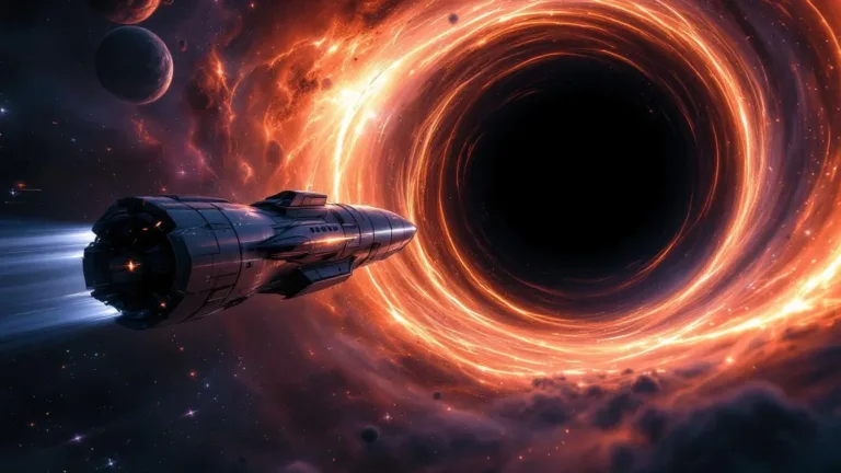 Neither fire nor explosion, this is what actually happens when you fall into a black hole