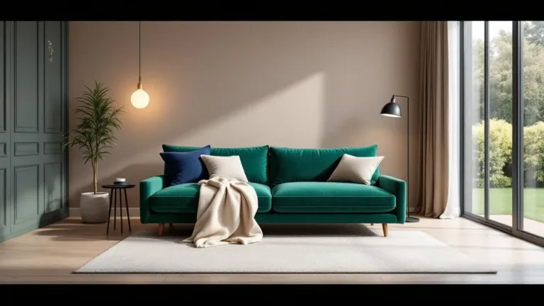 Neither grey nor beige, this bold sofa colour trend is taking over UK living rooms