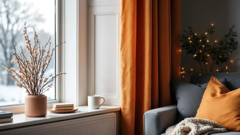 Neither new windows nor draft excluders, this curtain trick keeps cold air out