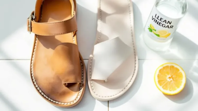 Neither soap nor scrubbing, this trick erases sandal stains and divides experts