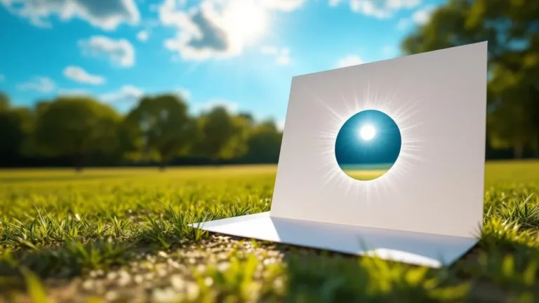 Neither telescope nor special glasses, this safe method lets you watch solar eclipses