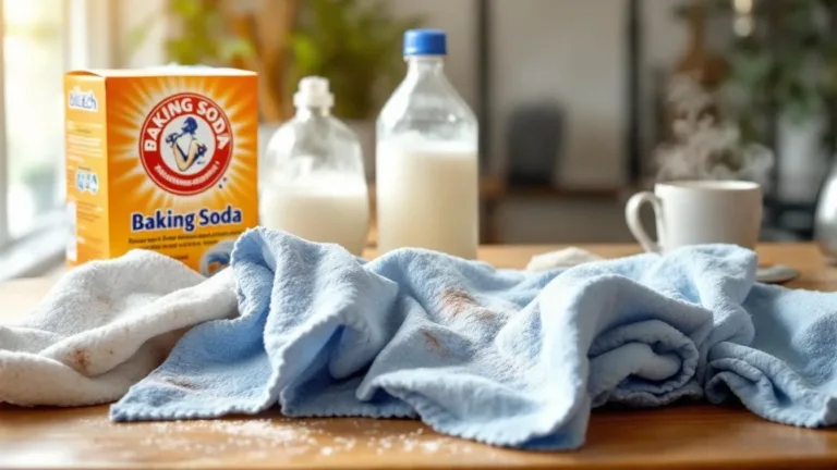 Not bleach or hot water, this expert reveals why baking soda never whitens tea towels