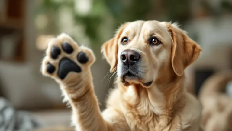 Not to play or greet you, when dogs give their paw it means this according to experts