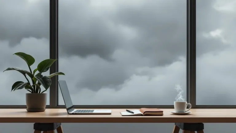 The surprising reason working by windows boosts productivity, even on cloudy days