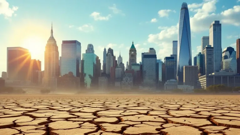 Urgent warning from New York to London: Half of the World’s 100 largest cities face severe drought risks