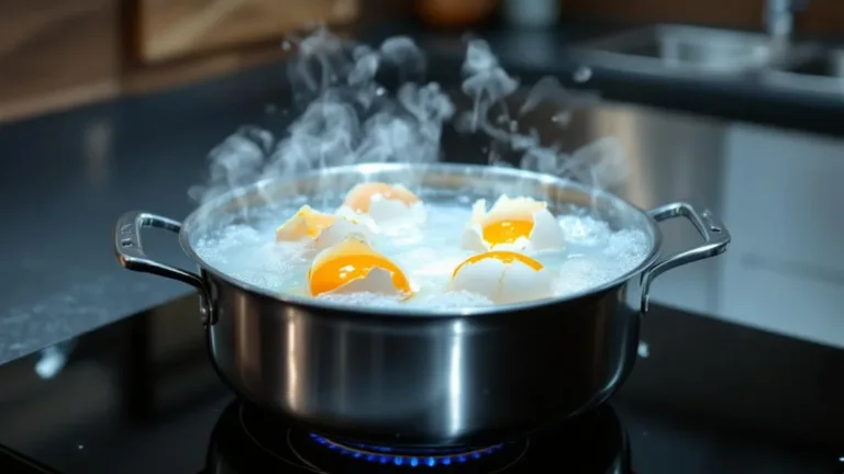 Why boiling eggs in cold water causes them to crack
