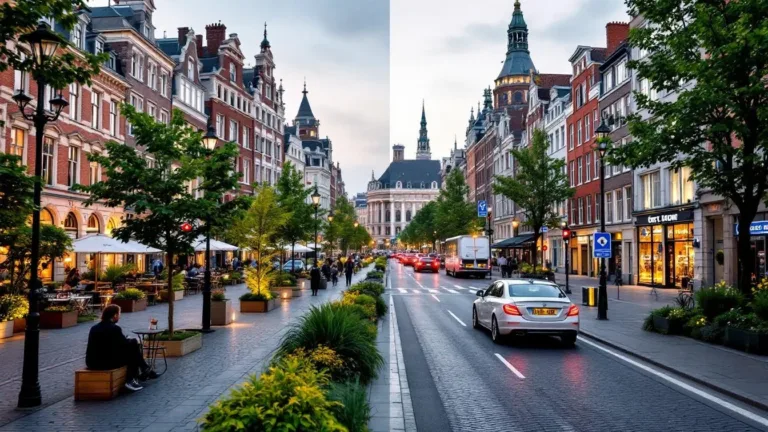 Why car-free city centres work in some European cities but struggle in others