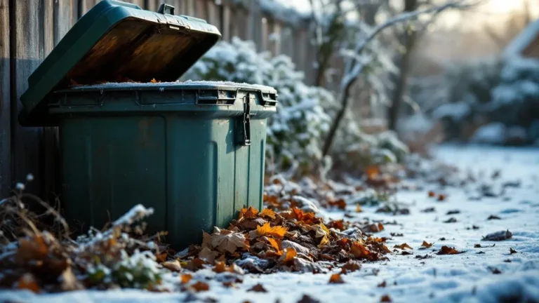 Why compost bins attract rodents in winter and the lid trick that stops them