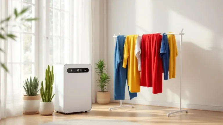 Why dehumidifiers help indoor laundry dry faster than open windows