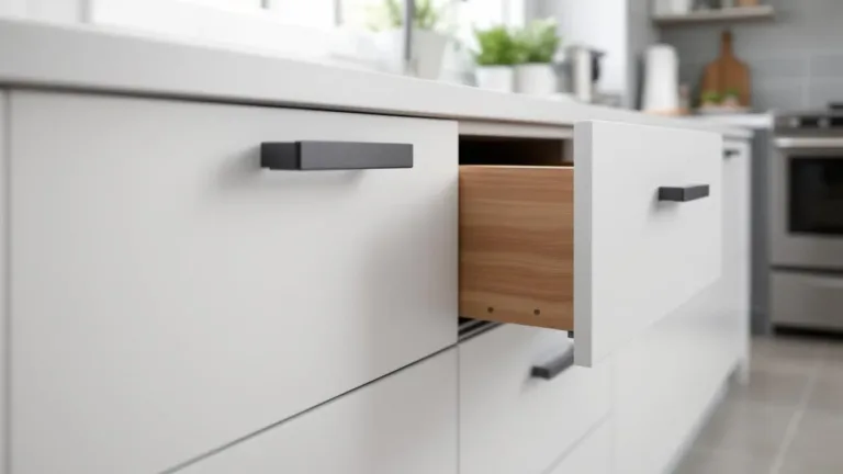 Why handleless cabinets are being replaced by this practical feature
