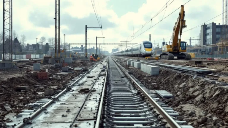 Why high-speed rail projects in the UK face more delays than European ones