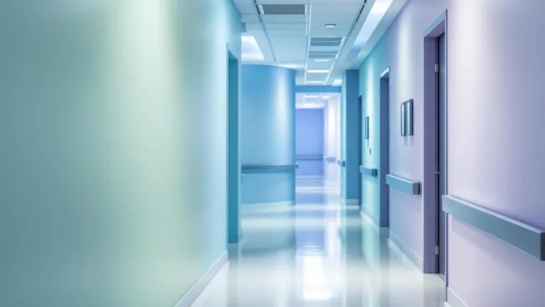 Why hospital walls are painted specific colours and how it affects patient recovery