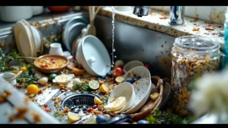 Why leaving dishes in the sink overnight causes drain problems most people miss