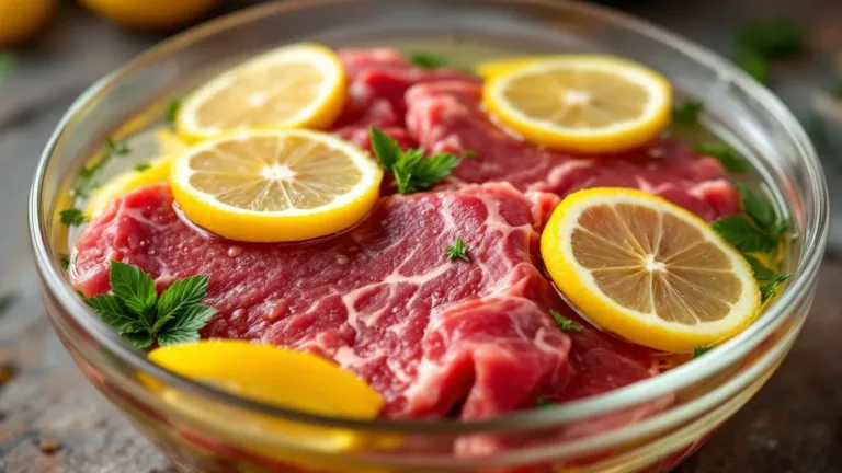Why marinating meat in lemon juice divides chefs around the world