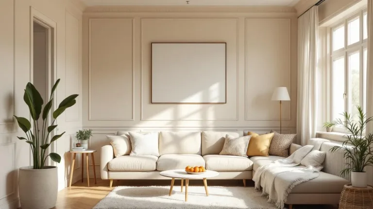 Why neutral paint colours actually make small rooms feel smaller