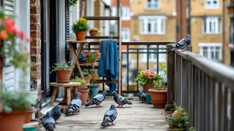 Why pigeons keep returning to your balcony despite all your efforts