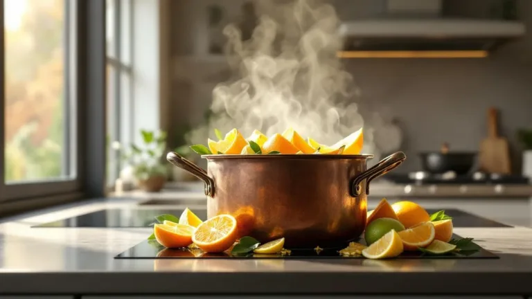 Why simmering citrus peels removes cooking odours better than extractor fans