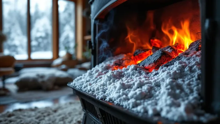Why the ash layer in your wood stove should never be fully removed in winter