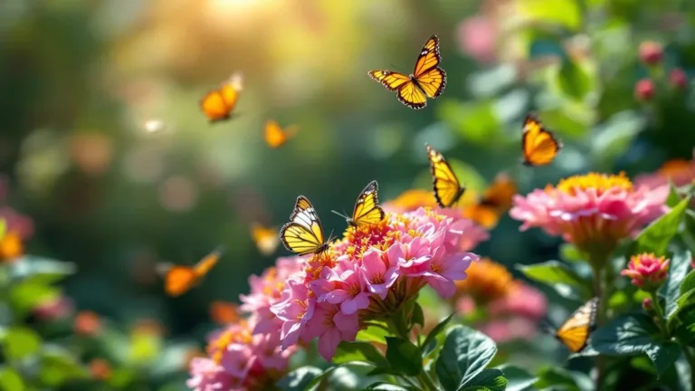 Why this flowering plant attracts hundreds of butterflies in extreme heat