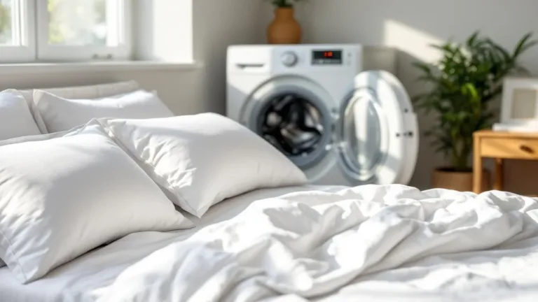 Why washing bedding at this temperature kills dust mites without fabric damage
