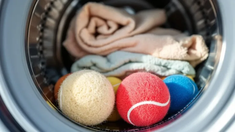 Why wool dryer balls work better than tennis balls for fluffy towels
