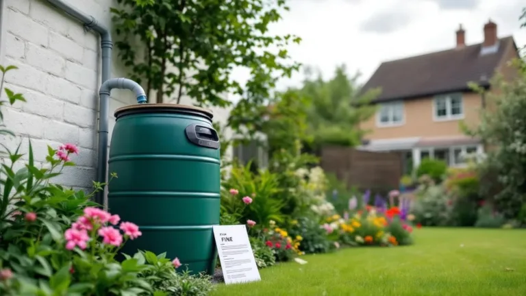 Why you might face fines for using rainwater in your garden
