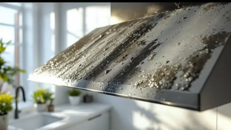 Why your range hood stays greasy even after scrubbing it clean